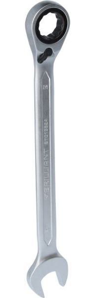 Brilliant Tools BT013824 Clé mixte à cliquet réversible 24 mm
