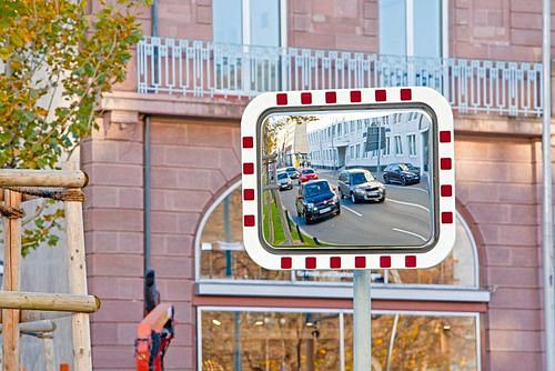 Miroir de circulation Moravia ICE-FREE, acier inoxydable, cadre en plastique, sans glace, 800 x 1000 mm, 311134