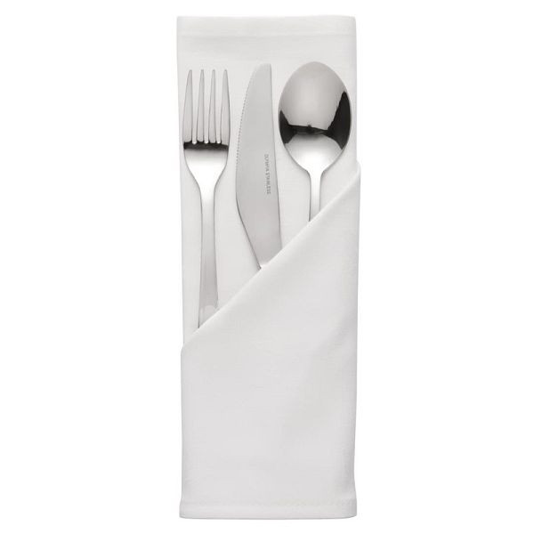 Mitre Essentials Serviettes Occasions blanches 51cm, HB560