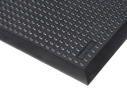 Tapis antifatigue DENIOS SB 9.15, caoutchouc nitrile, noir, 90 x 150 cm, 247-752