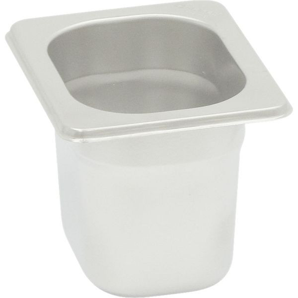 Bac gastronorme Stalgast série STANDARD, GN 1/12 (100mm), GN01112100