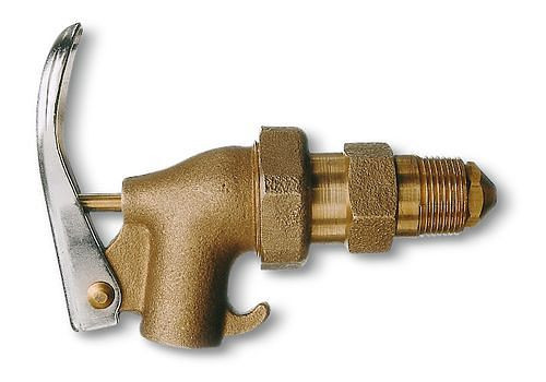 Robinet en laiton DENIOS 3/4", temporisé, 117-132