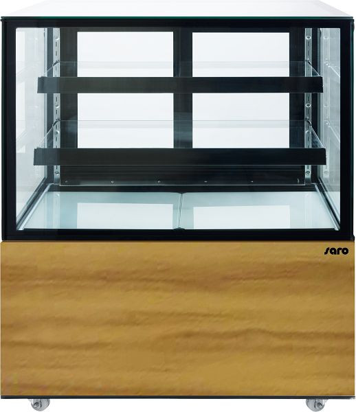 Vitrine à gâteaux Saro avec décor en bois, modèle 300 litres MAXIME, 330-1106