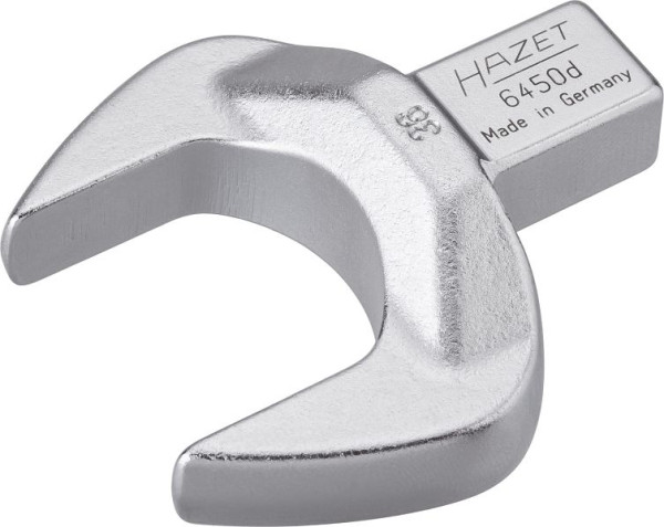 Clé à fourche insérable Hazet, carré insérable 14 x 18 mm, profil hexagonal extérieur, 36 mm, 6450D-36