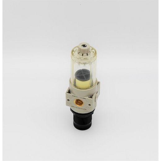 ELMAG filtre réducteur de pression 1/4' pour compresseur aérographe, 9100064