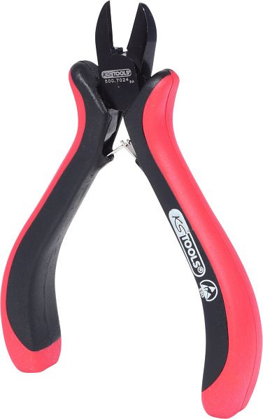 KS Tools pince coupante latérale diagonale pour ingénierie de précision, 120 mm, 500.7024