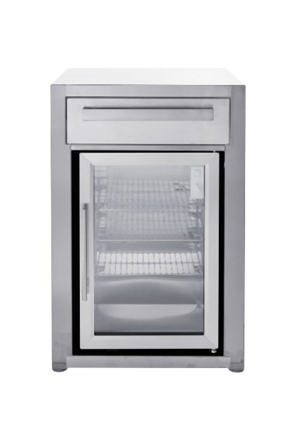 Myoutdoorkitchen Réfrigérateur autonome, acier inoxydable, Nordic Line, 7968