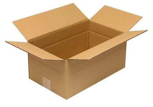 Boîte pliante en carton ondulé TransPak 1 paroi, dimensions intérieures 385 x 235 x 170 mm, qualité 1.20C, paquet de 25, 299269