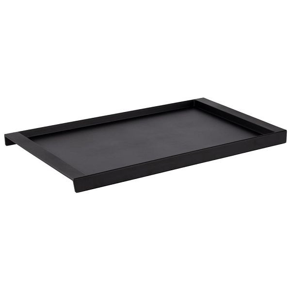 Plateau/socle APS, 67 x 38 cm, hauteur : 4 cm mélamine, noir, 85225