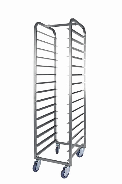 Chariot de transport / chariot à étagères Schneider, 18 supports 600x400 mm, hauteur 1800mm, 385040