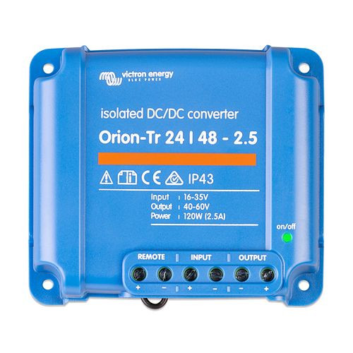 Convertisseur CC/CC Victron Energy Orion-Tr 24/48-2,5 ISO, 1-67-009505, ORI244810110