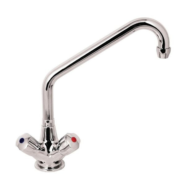 Mitigeur monobloc professionnel Gastro M avec commande par bouton rotatif 25cm, DY375