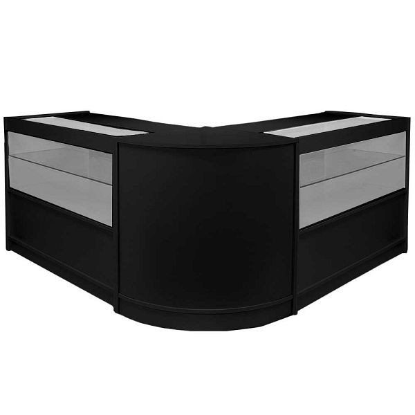 KuKoo Gemini set de comptoir comptoir de vente noir, 24094
