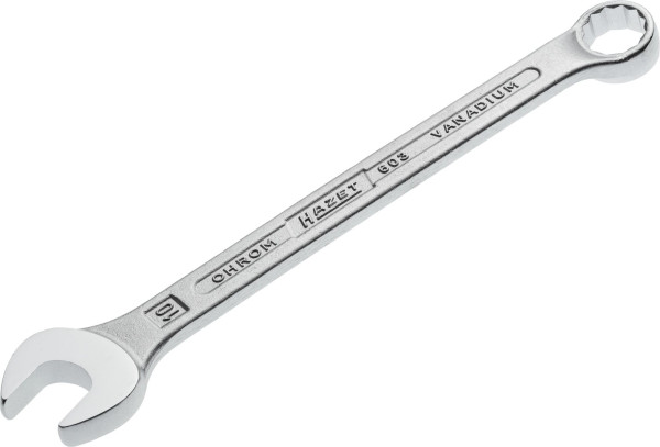 Clé mixte Hazet, profil extérieur à double hexagone, 10 mm, 603-10