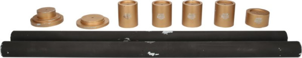 Kit d'extension KS Tools pour remplacer les boulons de fusée d'essieu, 9 pièces, 440.0595