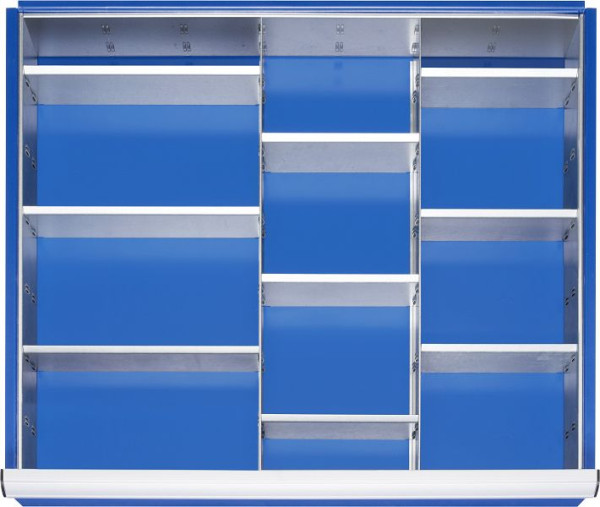 Gamme de division RAU, 2x cloison, 680x150x560 mm, 09-200-52