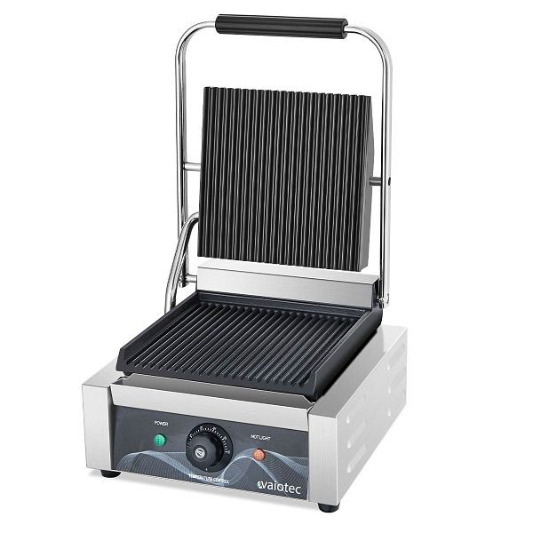Grill de contact électrique Vaiotec EASYLINE largeur 308 mm, rainuré en haut et en bas, 10591