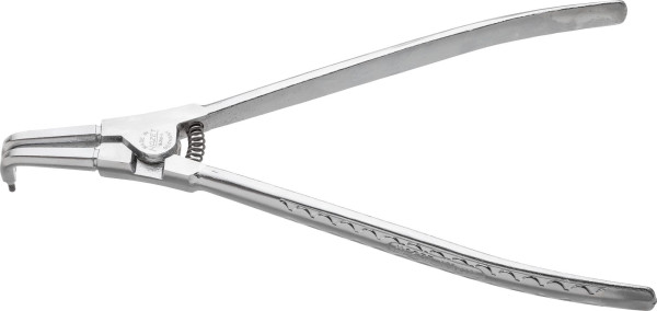 Pince Hazet pour circlips, standard : DIN 5254 forme B, surface : chromée, pointe gris acier, longueur : 310 mm, 1846D-4
