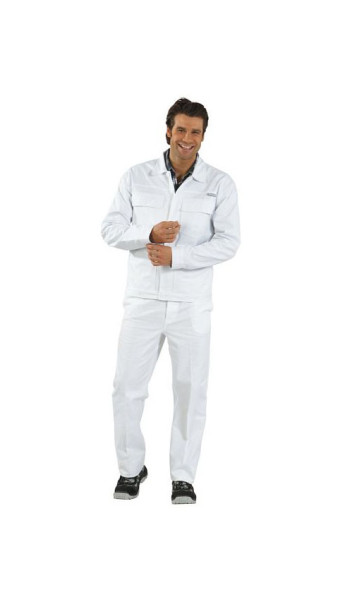 Veste ceinture Planam BW 270, blanc pur, taille 42, 1552042