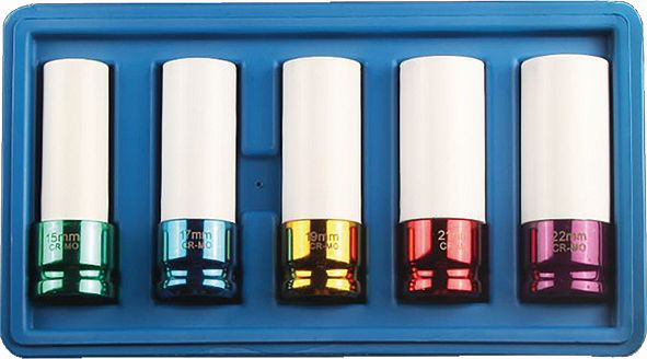 Kunzer inserts à percussion 1/2", 85 mm, 5 pièces, 7RK05