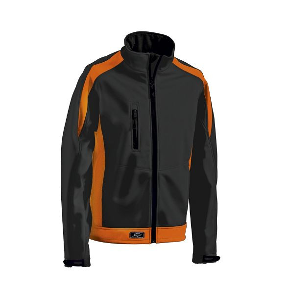Veste softshell Korsar Athletic noir-orange, taille: M, 3370835798
