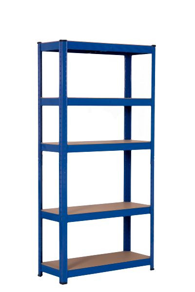 Metra SET 2x étagères robustes, 90 x 40 x 180 cm, laquée bleu, 9710803