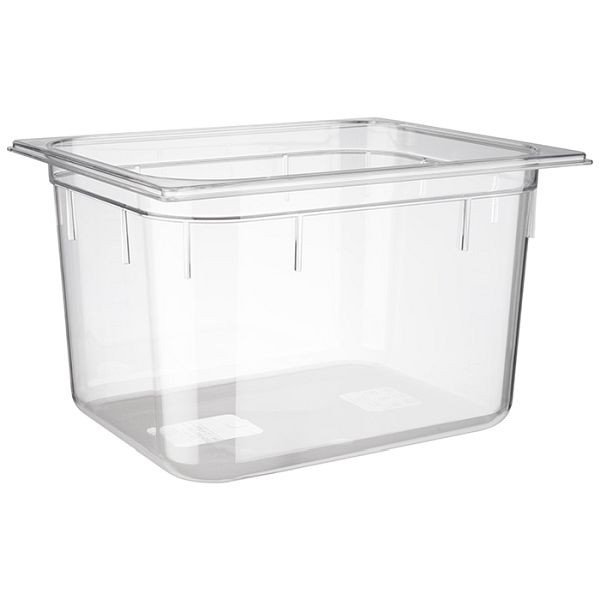 Bac APS GN 1/2, 32,5 x 26,5 cm, profondeur : 200 mm, polycarbonate, 11,8 litres, 82017
