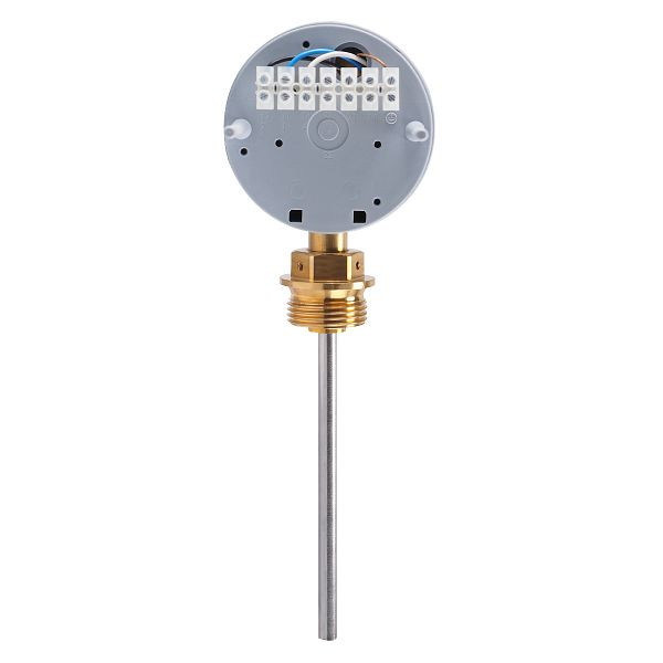 Thermomètre à transformateur JUMO, -20 à 120 °C, 150 mm, 1 contact de commutation, 00512083