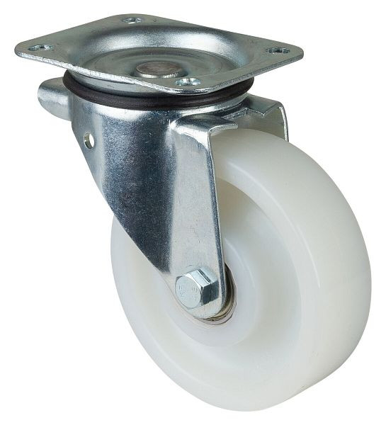 Roues BS Roulette pour charges lourdes, largeur de roue 40 mm, Ø roue 150 mm, capacité de charge 400 kg, bande de roulement/corps de roue plastique, roulements à billes, N100.B15.151