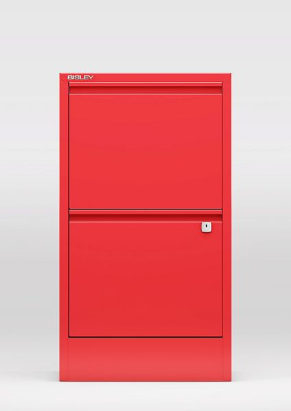Bisley Home Classeur, 2 tiroirs HR, Rouge Cardinal, HF2670