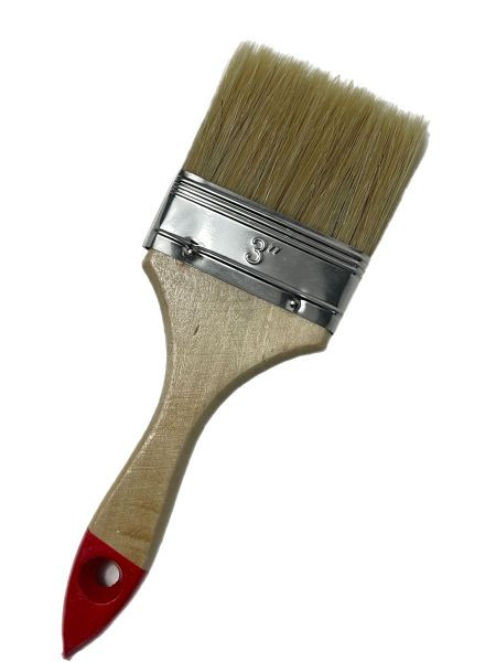 VaGo-Tools pinceau glaçure pinceau plat poils chinois 75mm pinceau, UE : 6 pièces, 190-030-6_vx