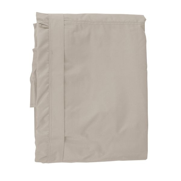 Couverture de rechange Mendler 370x300cm pour pavillon de pergola de toit HWC-C42 3,5x3,5m, crème, 58358