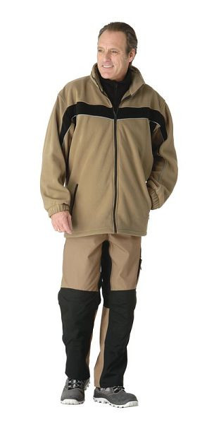 Veste polaire Planam Plaline, sable/noir, taille XS, 2564040