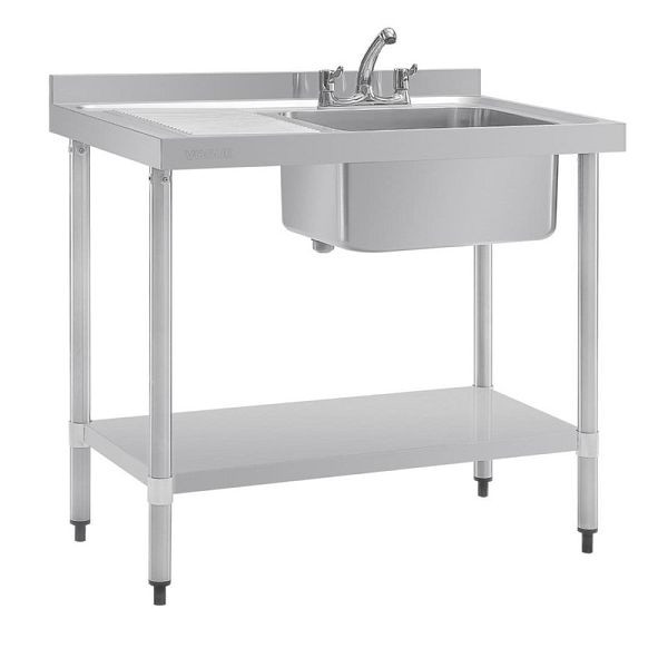 Lavabo Vogue gauche 120cm de long, DY822