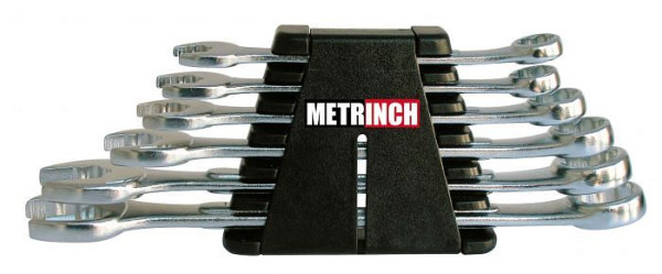 Jeu de clés mixtes Metrinch 6pc MET-0106