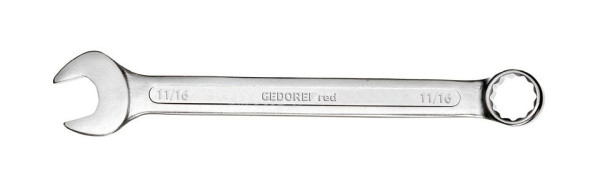 Clé mixte GEDORE rouge AF1.1/8, longueur 320mm, 3301040