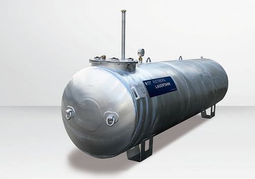 Réservoir de stockage DENIOS LT-SE, 5000 litres, pour liquides avec un point d'éclair supérieur à 55 °C, 279-009