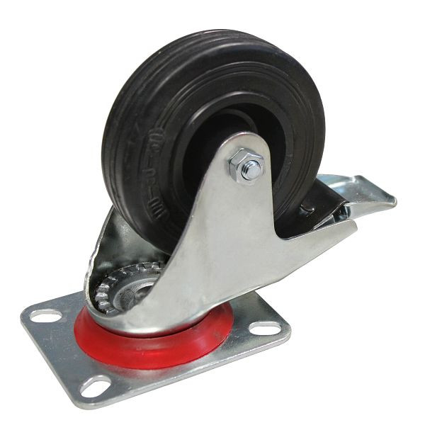 Roulette pivotante ADB avec frein, Ø 100 mm, capacité de charge jusqu'à 50 kg, 21334