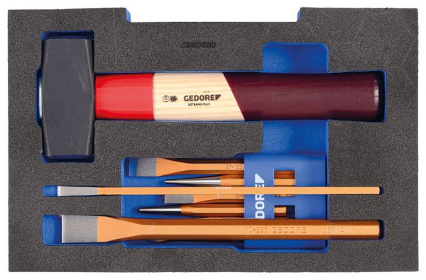 Assortiment de burins GEDORE en 1/2 L-BOXX 136, 2835932