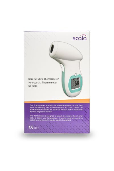 Thermomètre frontal infrarouge Scala SC 8280, 01445