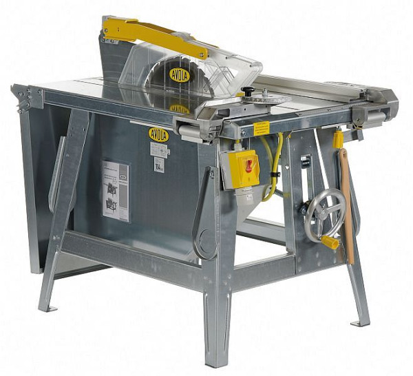 Scie de chantier Avola ZBV/W 400-10, lame de scie réglable en hauteur, 32304