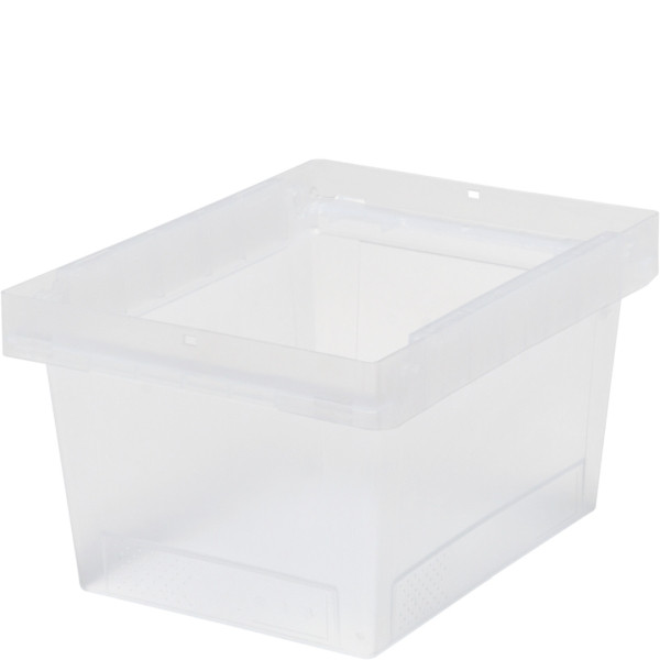 BITO conteneur réutilisable MB sans accessoires/marchandises dangereuses /MB 43221 400x300x223 transparent, C0401-0044