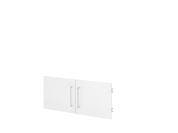 Hammerbacher FlexWall paire de portes 80 cm, 1 OH, BS, blanc, VFWT18/W/BS