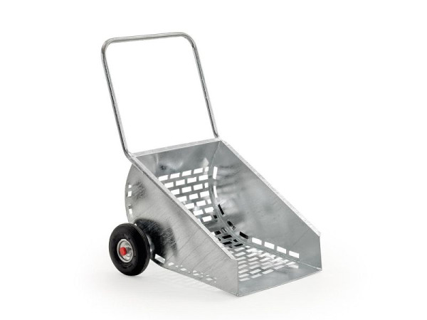 Chariot de sol Growi, pneumatiques, tôle d'acier, galvanisé, 10031170