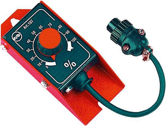 Télécommande manuelle ELMAG pour contrôle du courant de soudage pour TIG SOUND AC-DC 2240/M, 2641/T, 3341/T, 55940