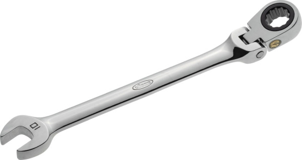 Clé mixte à cliquet articulée VIGOR, profil six pans extérieur, profil double six pans extérieur, 10 mm, V2806