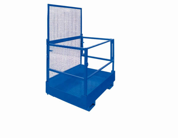 Plateforme de travail industrielle Eichinger, démontable, 2 personnes, bleu gentiane, 10730300000197