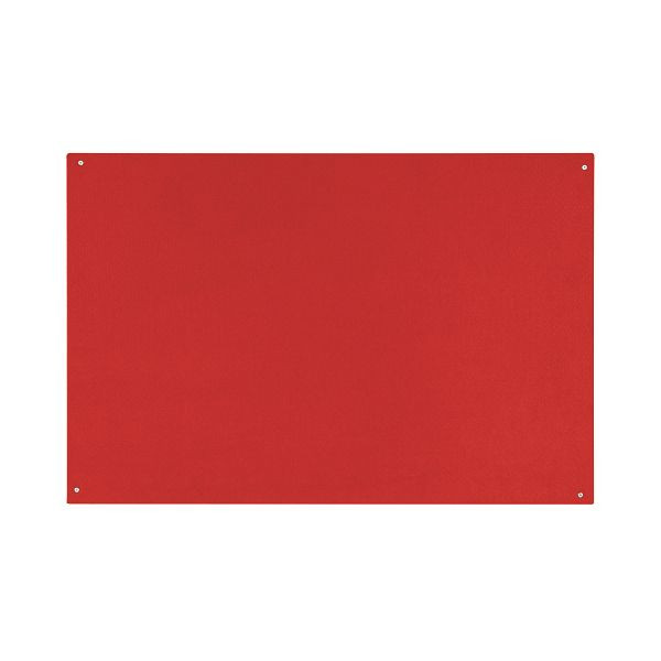 Planche feutre sans cadre Bi-Office rouge 150x120cm, FB5146397