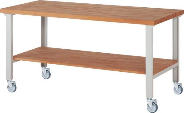 Etabli mobile RAU 7000-7, 2000x900x1000mm, 4 roulettes pivotantes, 05-7000-7-209B4S4.12