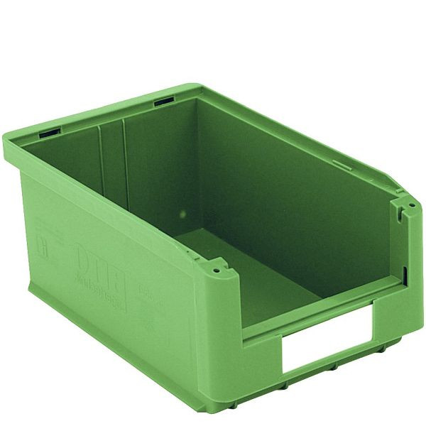 BITO bac de rangement SK Set /SK3521 350x210x145 vert, avec étiquette, 10 pièces, C0230-0011